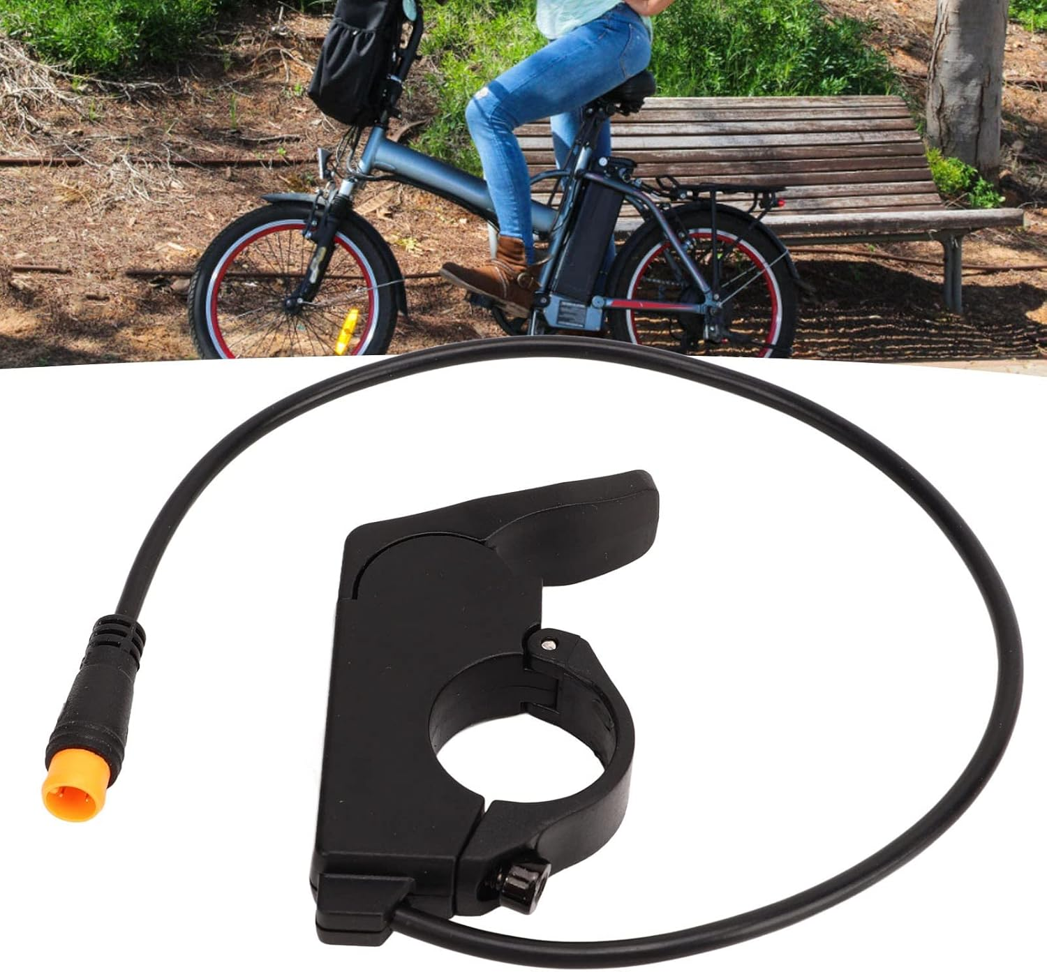109R Electric Bike Conversion Thumb Throttle | Universal Storage Case for Scooters and Electric Bikes image number 3