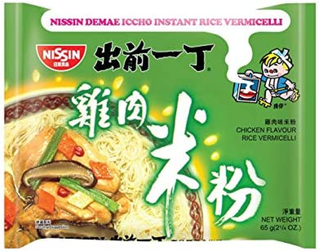 Nissin Vermicelli Chicken Flavour Instant Noodles, 65 G, Chicken
