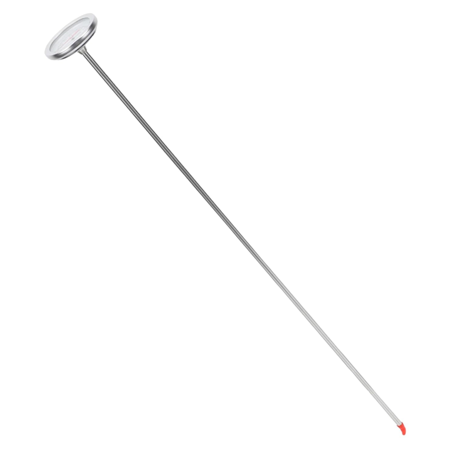 Mipcase Stainless Steel Soil Thermometer Probe Accurate Compost Temperature Gauge for Gardening and Greenhouse Planting C- C Sensor Tool image number 5