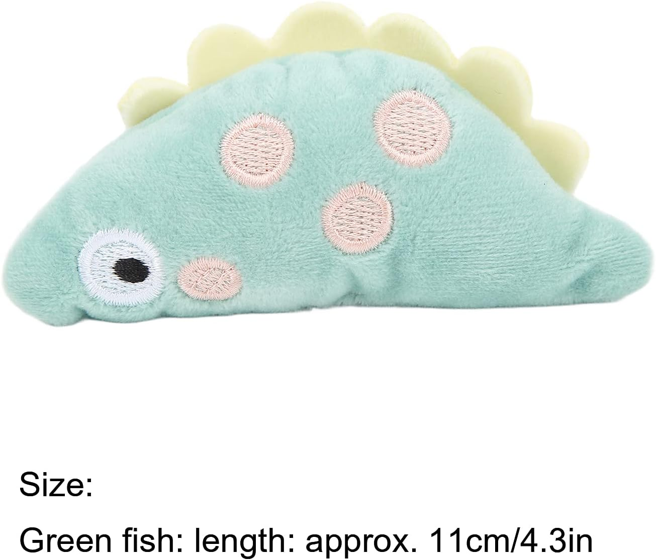 Catnip Plush Cat Toys, Tooth Cleaning Indoor Relieve Boredom and Stress Interactive Kitty Toy, Interactive Cat Kicker Toys Fluffy Kitten Teeth Cleaning Toy for Cats Dogs (Green image number 1