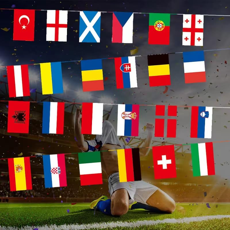 200 Countries International String Flag,World Country Flags Bunting Banner Perfect for Party Decorations, Bars, Sports Clubs, School Festivals, Celebrations(50 Meters) image number 1