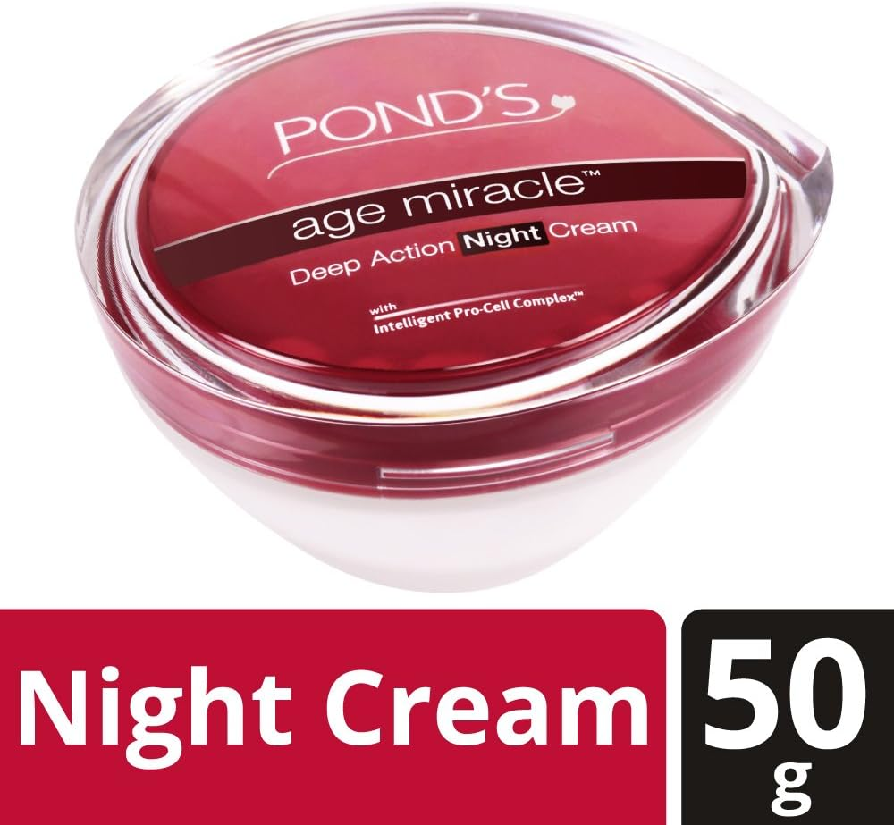 Pond'S Age Miracle Night Cream, 50G image number 4