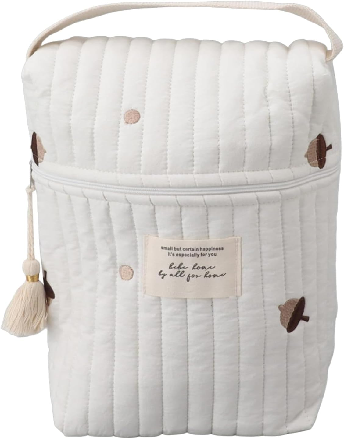 Diaper Organizing Pouches, Cartoon Quilted Pacifier Bag, Soft Storage Bag, Feeding Bottle Organizer, Wipes Storage Pouch, Baby Fundamentals Organizer, Quilted Diaper Pouches, Pacifier Storage Bag,