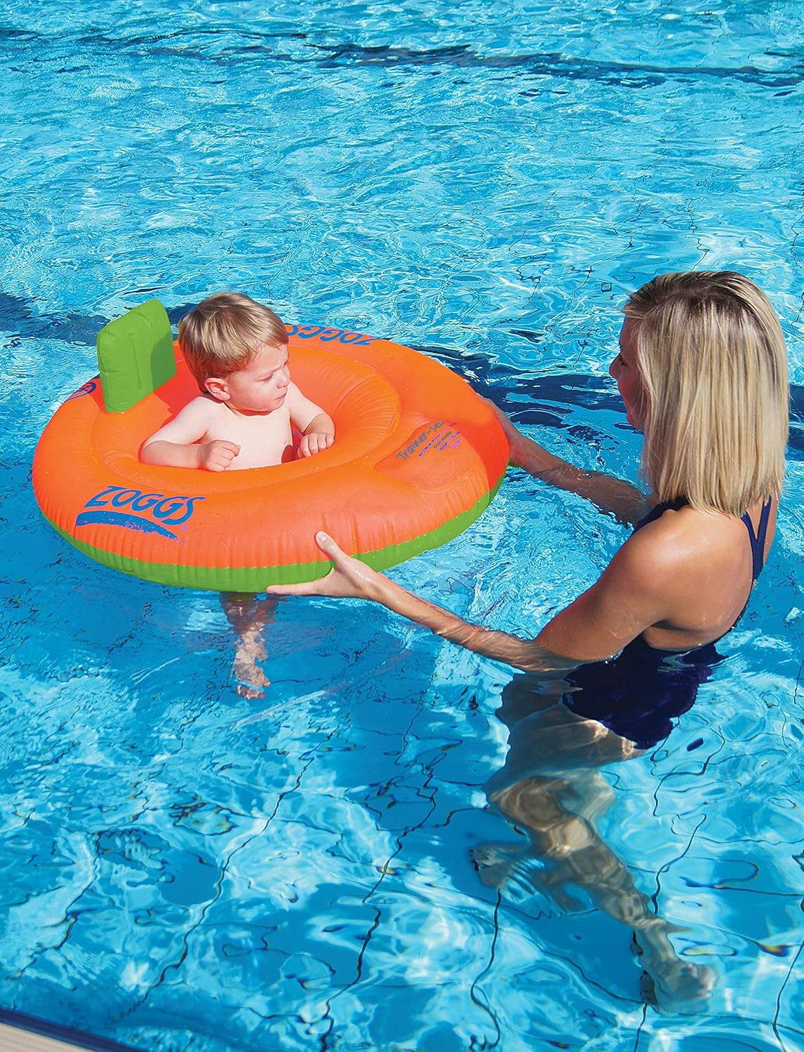 Zoggs Baby Zoggy Inflatable Trainer, Swim Seat image number 4