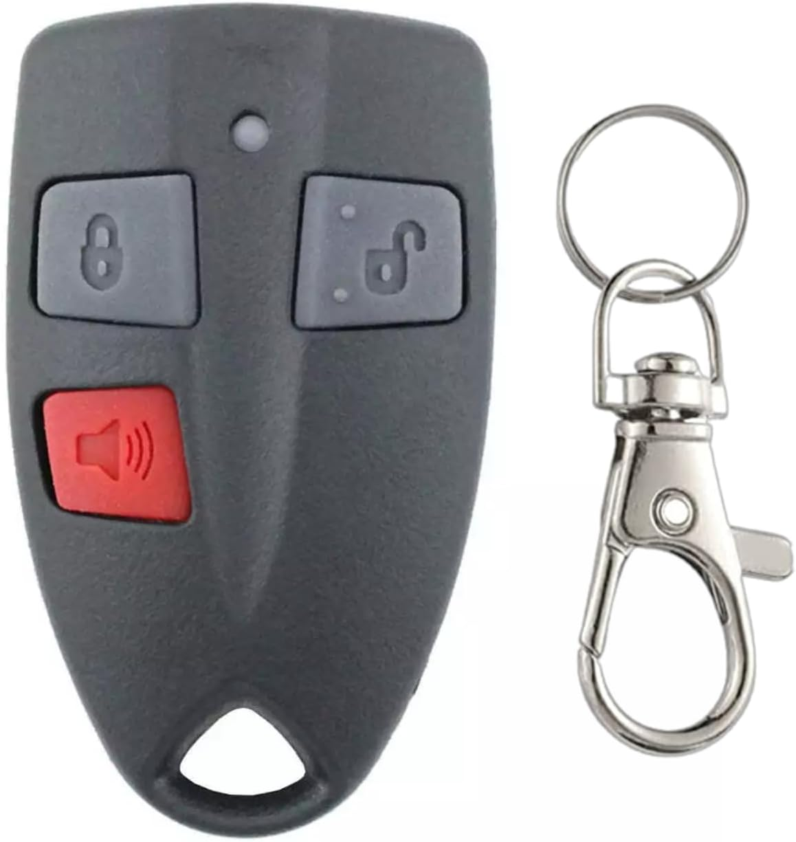 QSDIYRF 3-Button Car Remote Control Compatible with Ford Falcon/Fairmont/Fairlane/Xr6/Xr8/Fpv AU Series 2 & 3 1999-2002 AU2/AU3 Vehicle Models, 304Mhz Complete Remote Replacement, 1 Pack image number 3