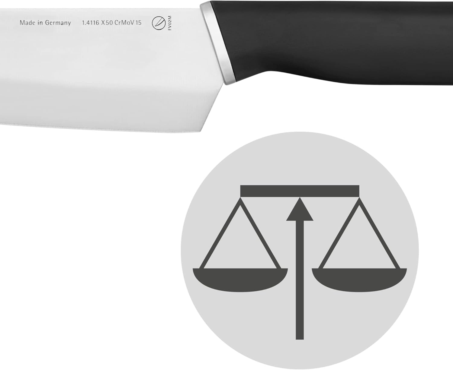 WMF Kineo Kitchen Knife Set, 2 Pieces, Made in Germany, Sharp Kitchen Knives, Performance Cut, Kinetic Design, Special Blade Steel image number 3