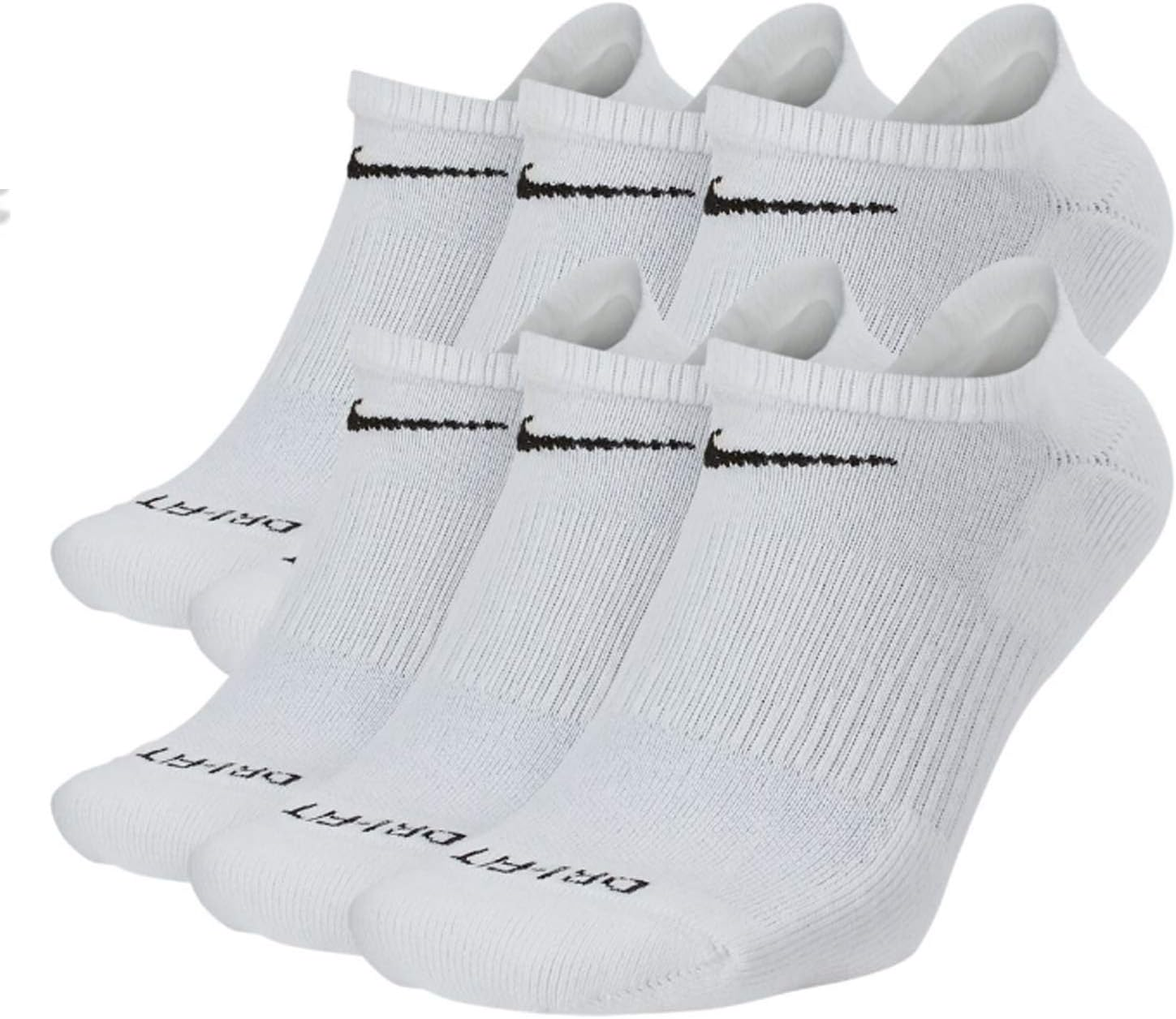 Nike Men'S Everyday Lightweight No-Show Socks (6 Pair)