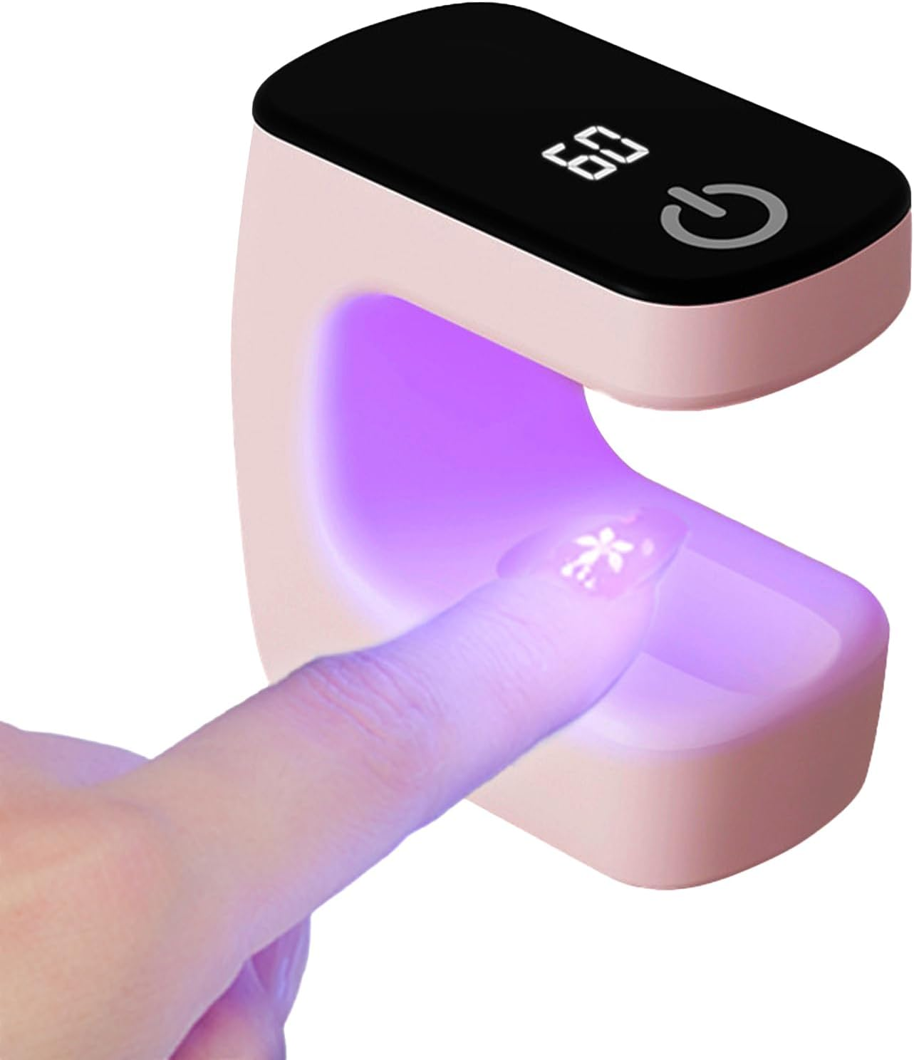 UV Nail Lamp - UV Lamp Gel Nail Polish - Manicure Curing Light for Home Salon Women Girls Students Enthusiasts Busy Professionals Beauty Lovers Travel
