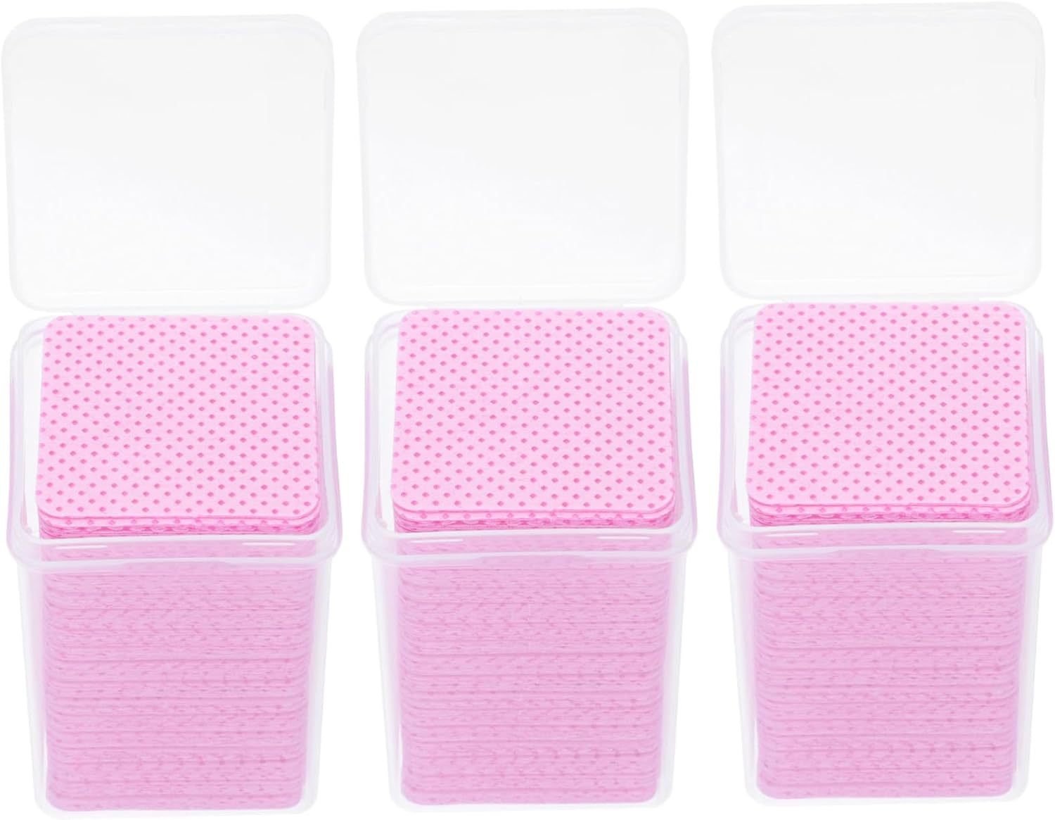 PLAFOPE Travel 600Pcs Lash Extension Glue Wipers Easy to Carry No Dregs No Chips for Business Trips Vacations image number 5