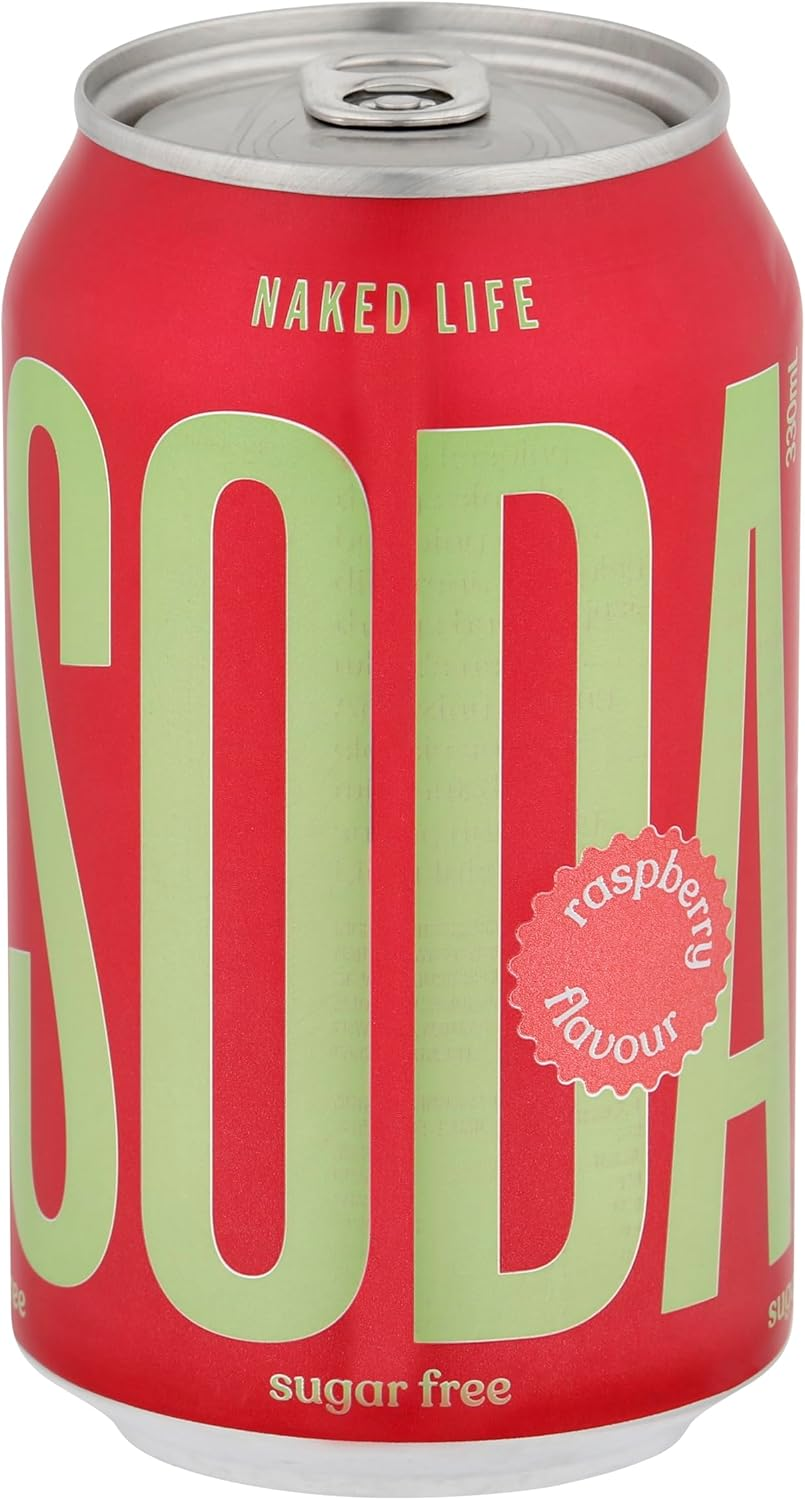 Naked Life Raspberry 330Ml X 12 image number 1