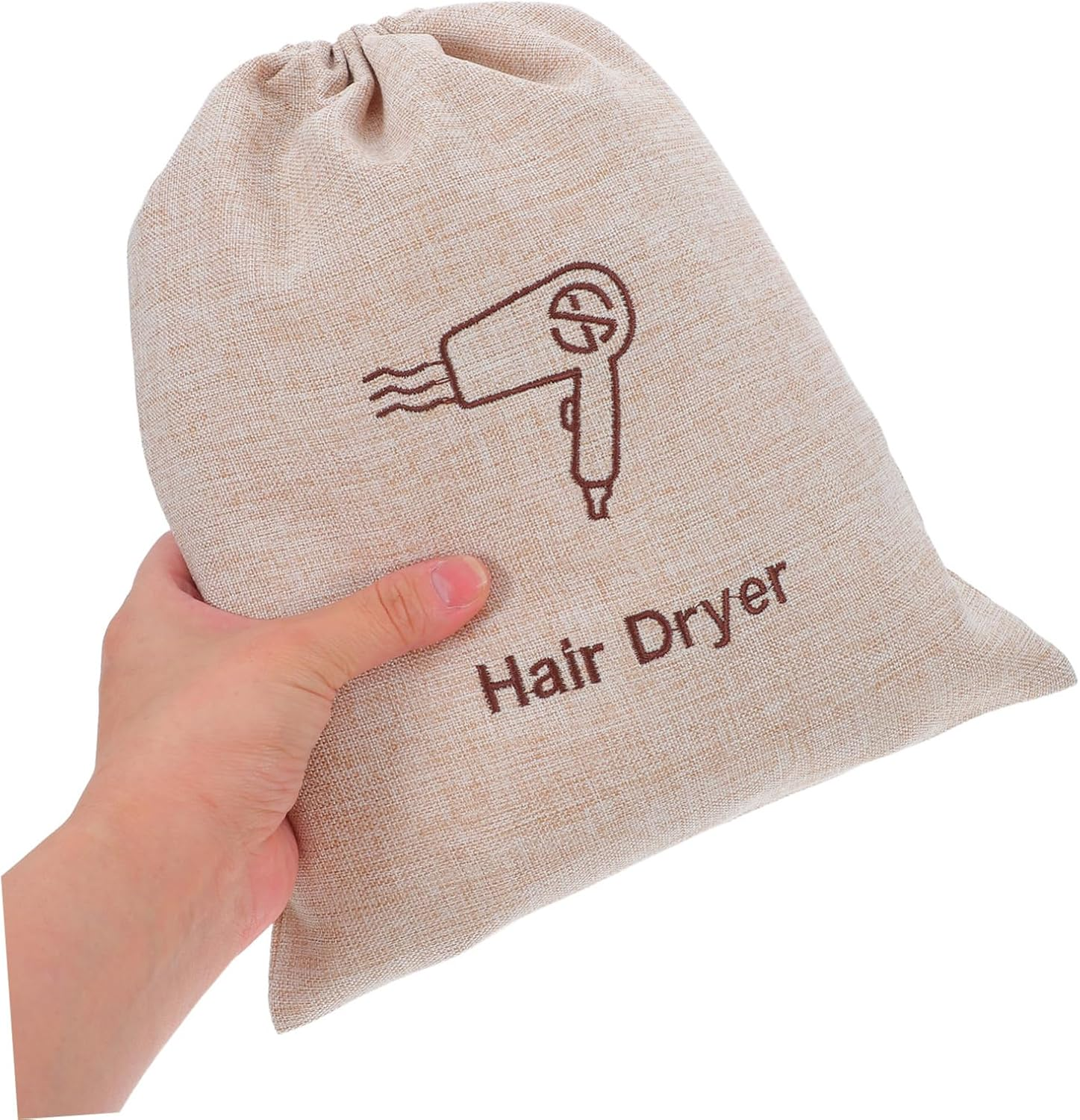 Beavorty Versatile Hair Dryer Organizer Drawstring Bag for Hotels Guesthouses Inns Travel-Friendly Design image number 5