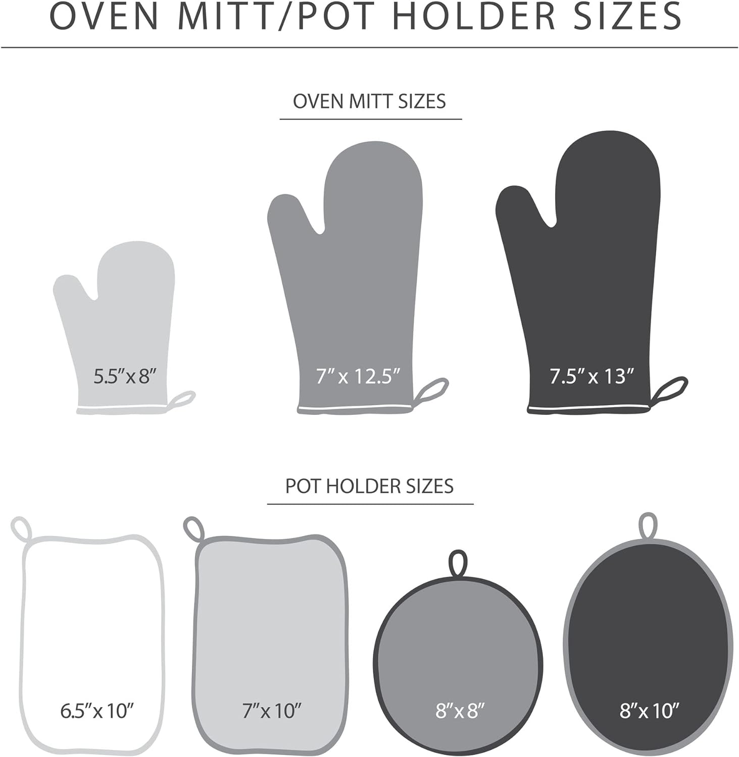 Kitchenaid Beacon Two-Tone Pot Holder 2-Pack Set, 7"X10", Milkshake/Beige 2 Count