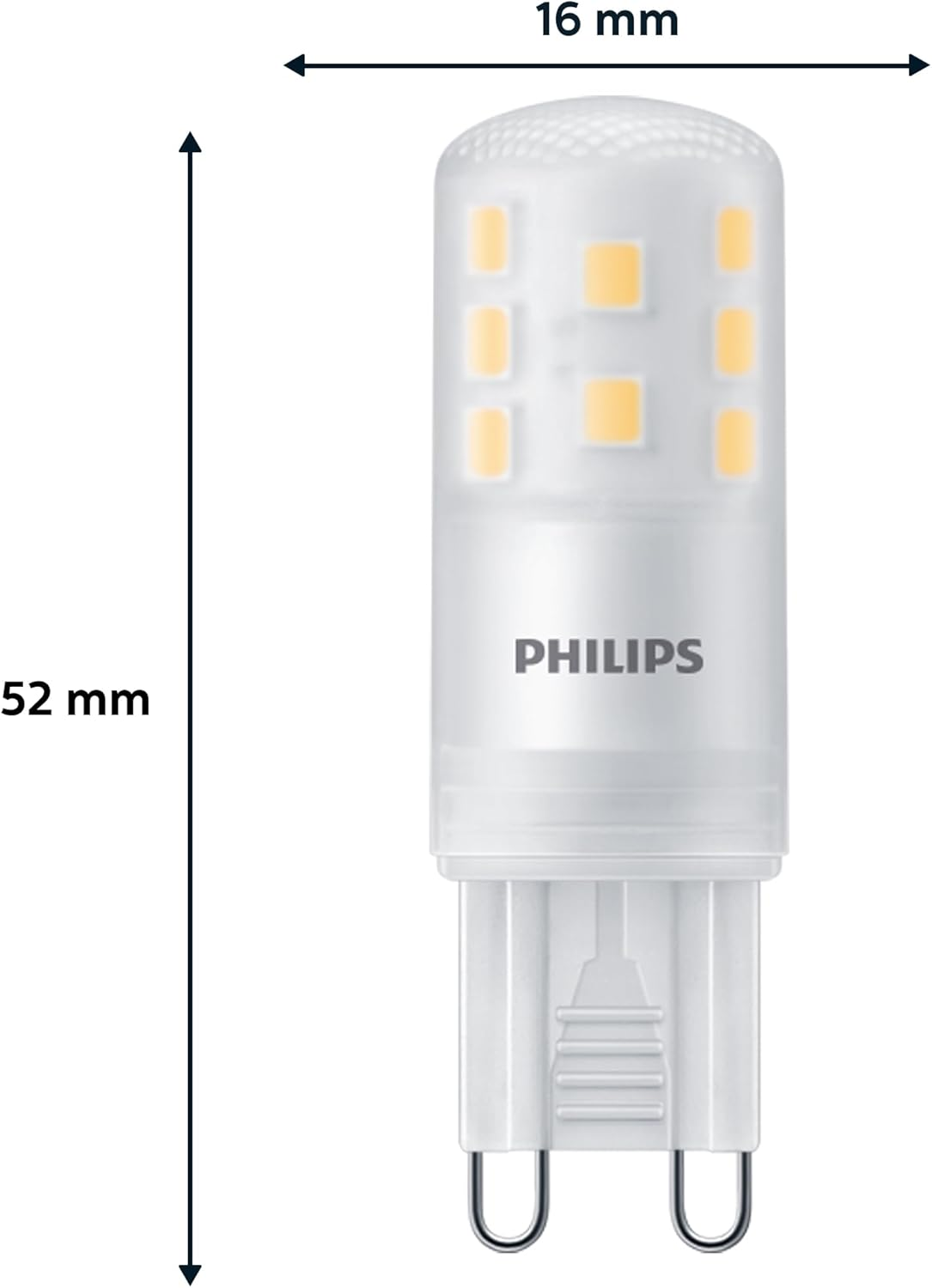 LED 40 W G9 WW ND 3CT/6 EC image number 2