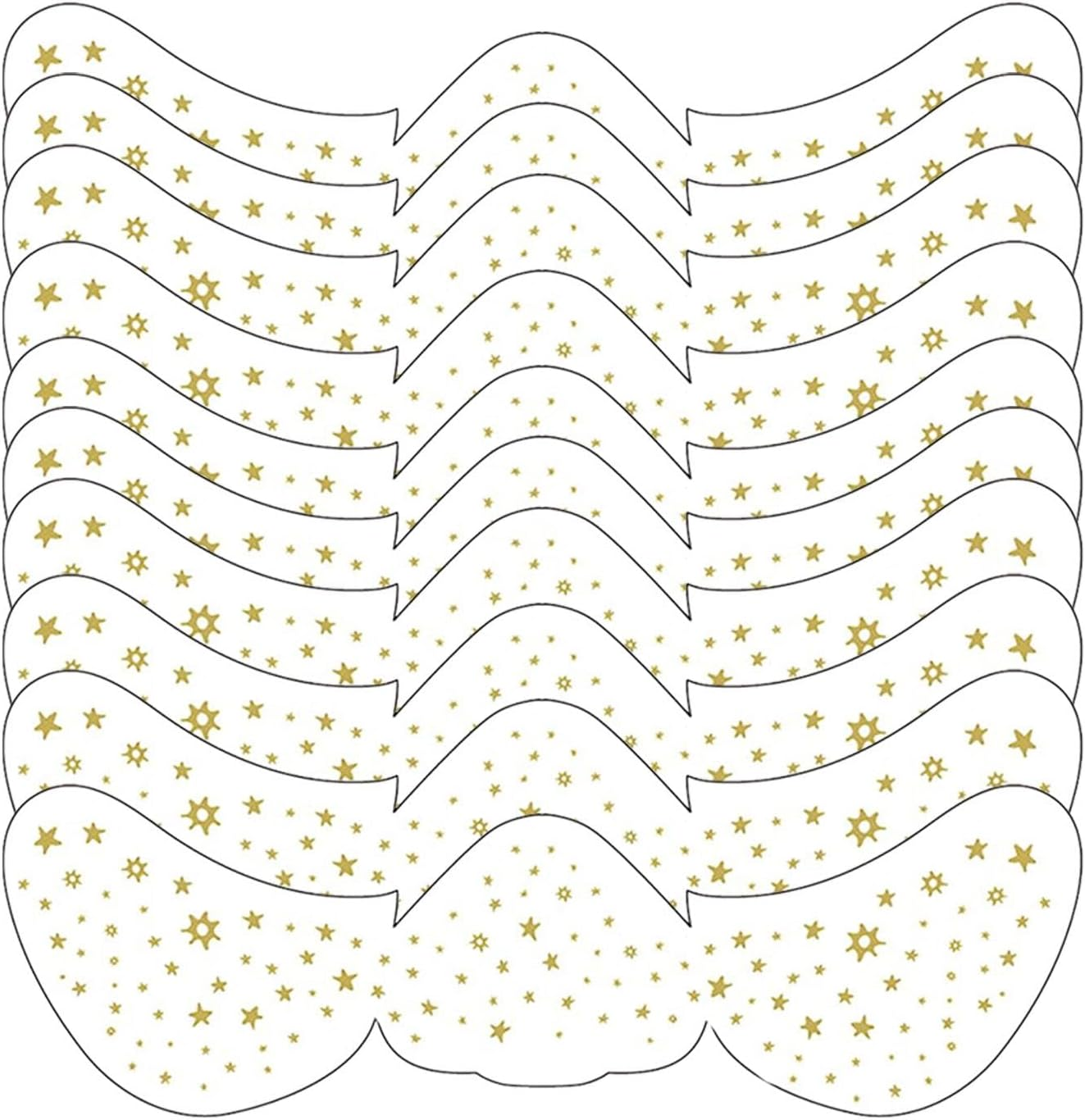 Gold Glitter Freckles Face Tatto | Stardust Speckle Makeup Patches | 10Pcs Temporary Fake Spots Makeup Sticker | Temporary Fake Freckles | Dancer Costume Accessory image number 4