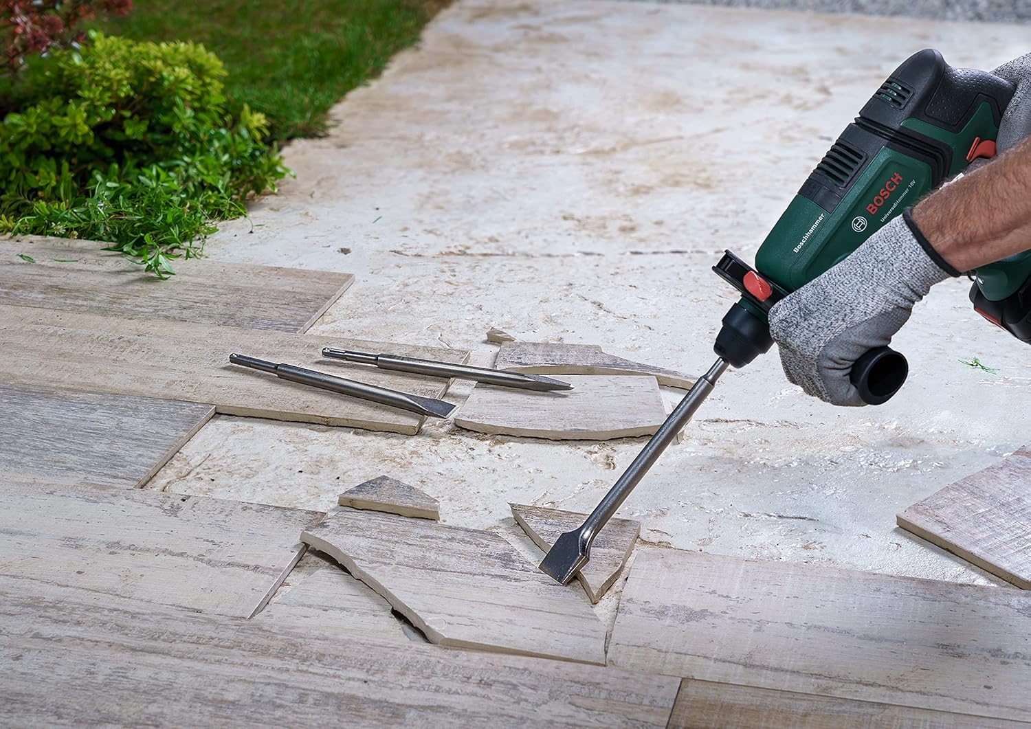 Bosch Accessories 3-Piece Chisel Set SDS plus (Concrete, Masonry, Pointed, 20 Mm, 40 Mm, Accessories for Ligt Rotary, Demolition Hammers) image number 1