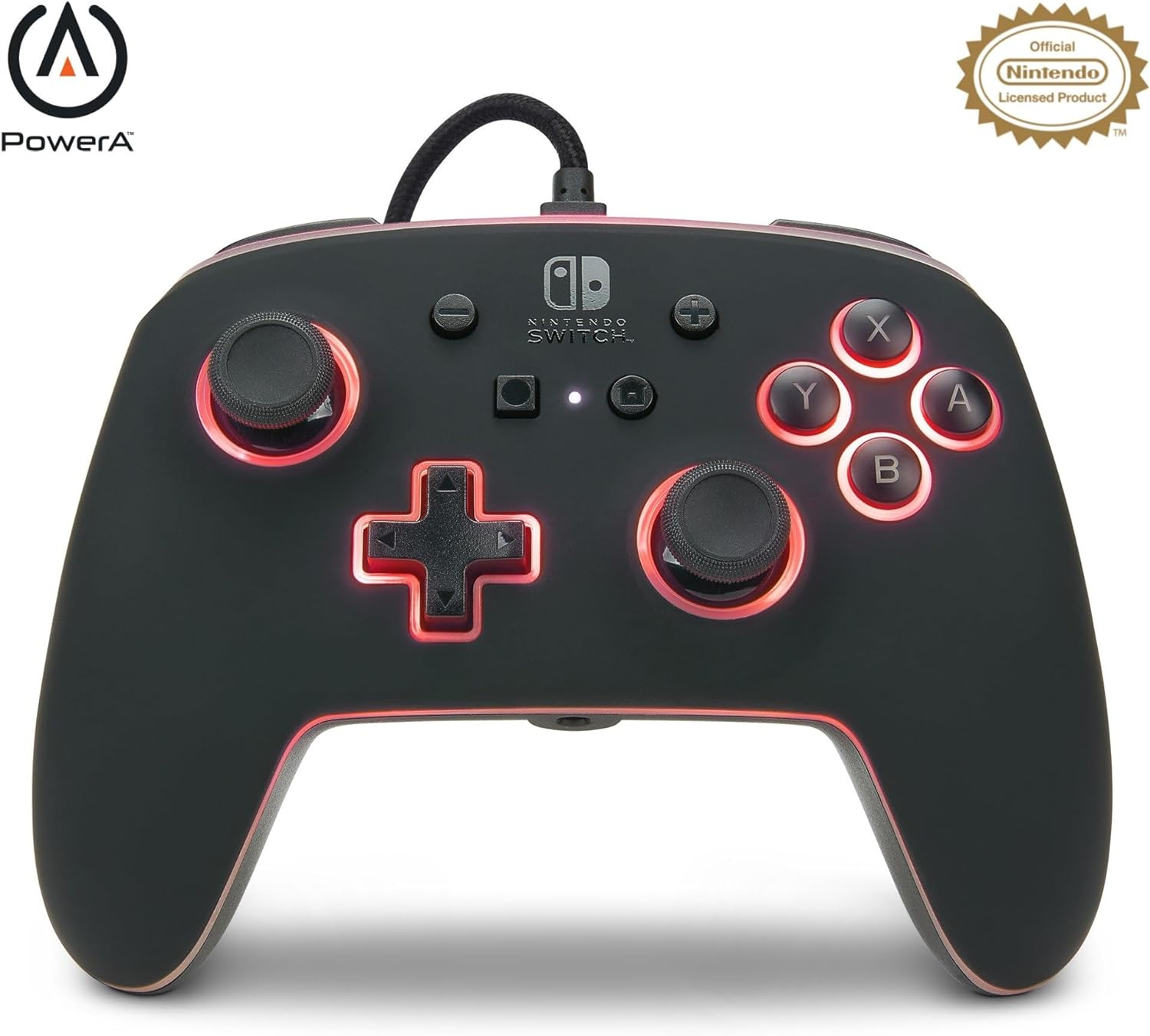 Powera Enhanced Wired Controller for Nintendo Switch - Animal Crossing: Isabelle, Nintendo Switch Lite, Gamepad, Game Controller, Wired Controller, Officially Licensed - Nintendo Switch