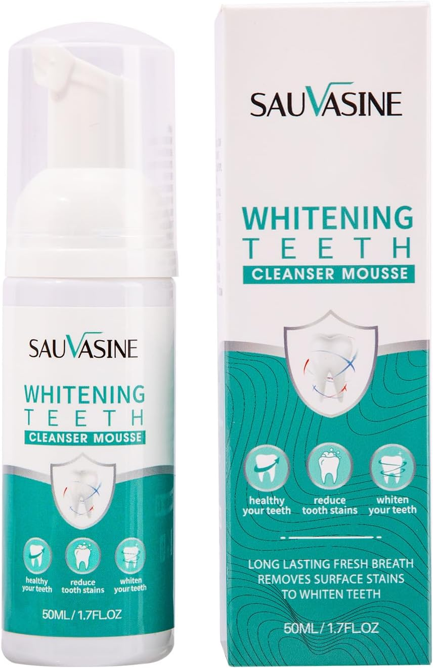 Teeth Whitening Mousse, 50Ml, Dense Foam Cleanser with Fresh Breath Protection, All-In-One Oral Care image number 5