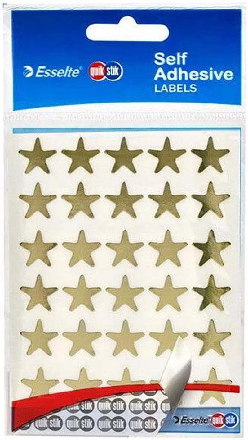 Quikstik Labels Hangsell Gold Star 135 Labels image number 6