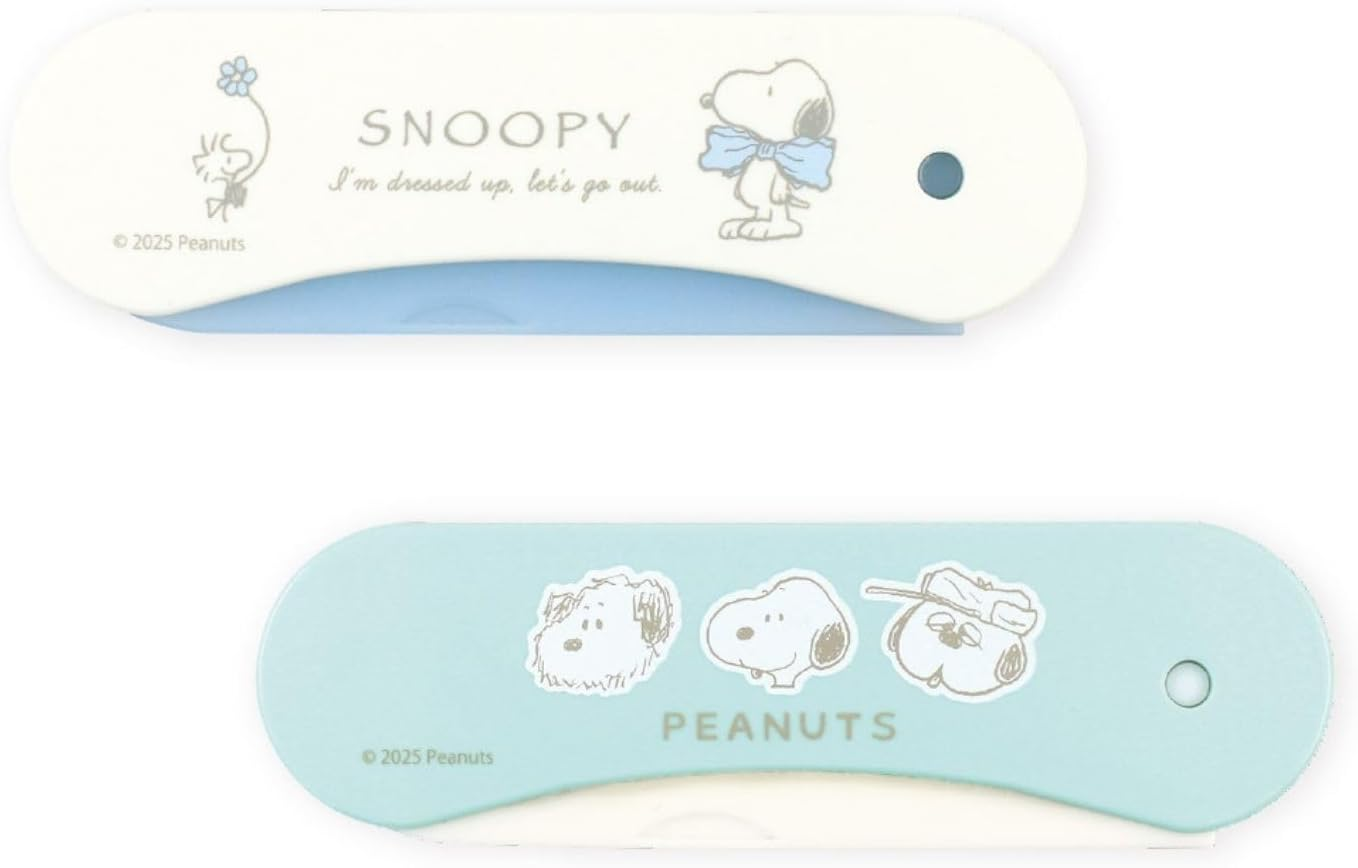 Tee'S Factory Snoopy 2-Way Bangs Arrangement Comb, Kodachi, Approx. H1.4 X W4.4 X D0.6 Inches (H35 X W112 X D14 Mm) SN-5548069BR image number 3