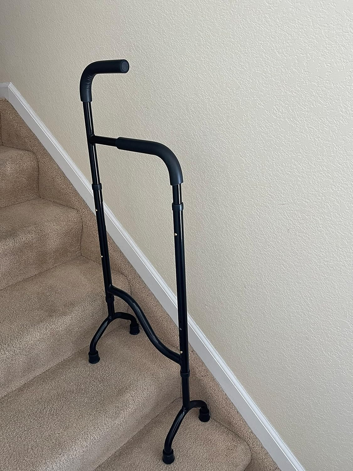 New Stair Climbing Assist Cane Lets You Walk up and down Stairs Easily with Less Pain. Perfect Step Helper for Those with Sore HIPS and Knees image number 1