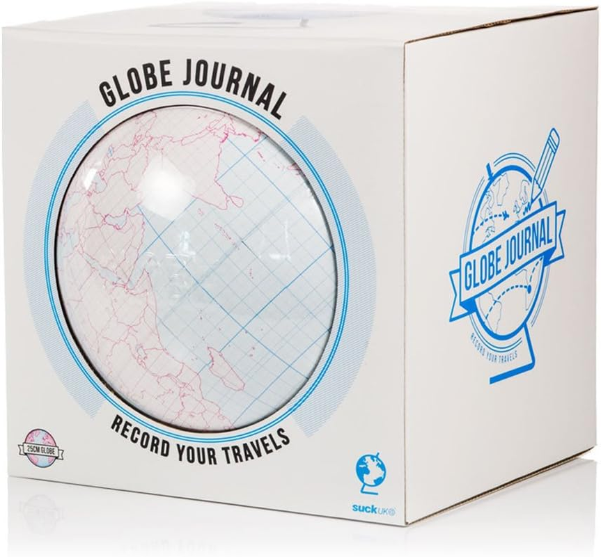 SUCK UK Globe Journal, Large, Multicolor image number 4