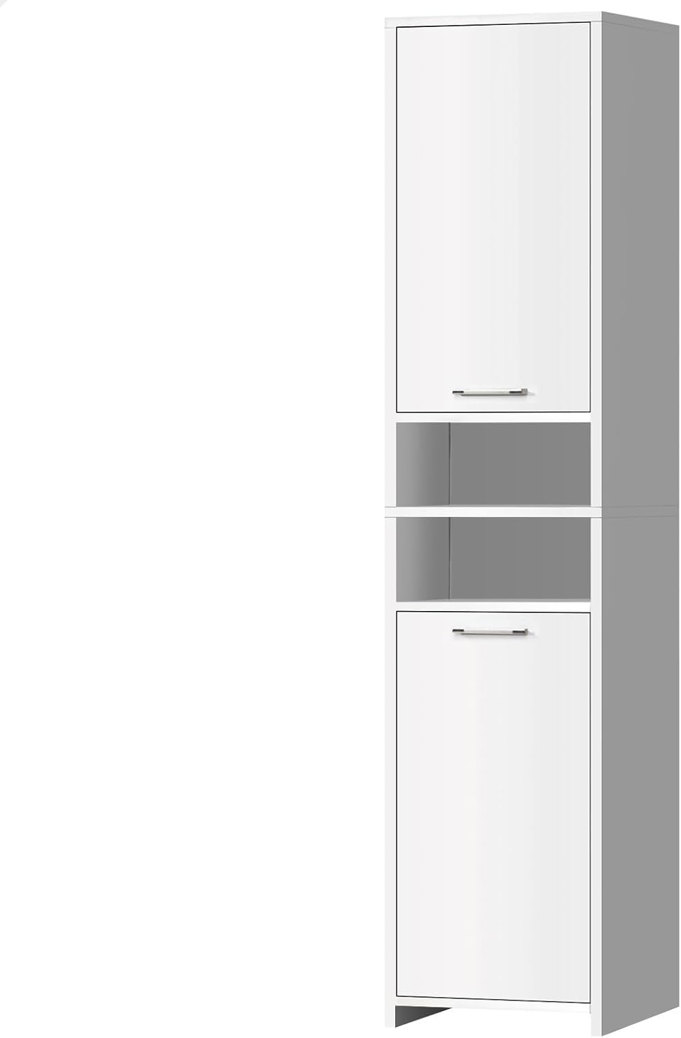 ALFORDSON Tall Chests of Drawers with Handles, Dresser Drawers Hallway Tallboy for Bedroom, Living Room Side Cabinet Standing Storage Cupboard, Indoor Furniture Home Organiser Sideboard, White Colour