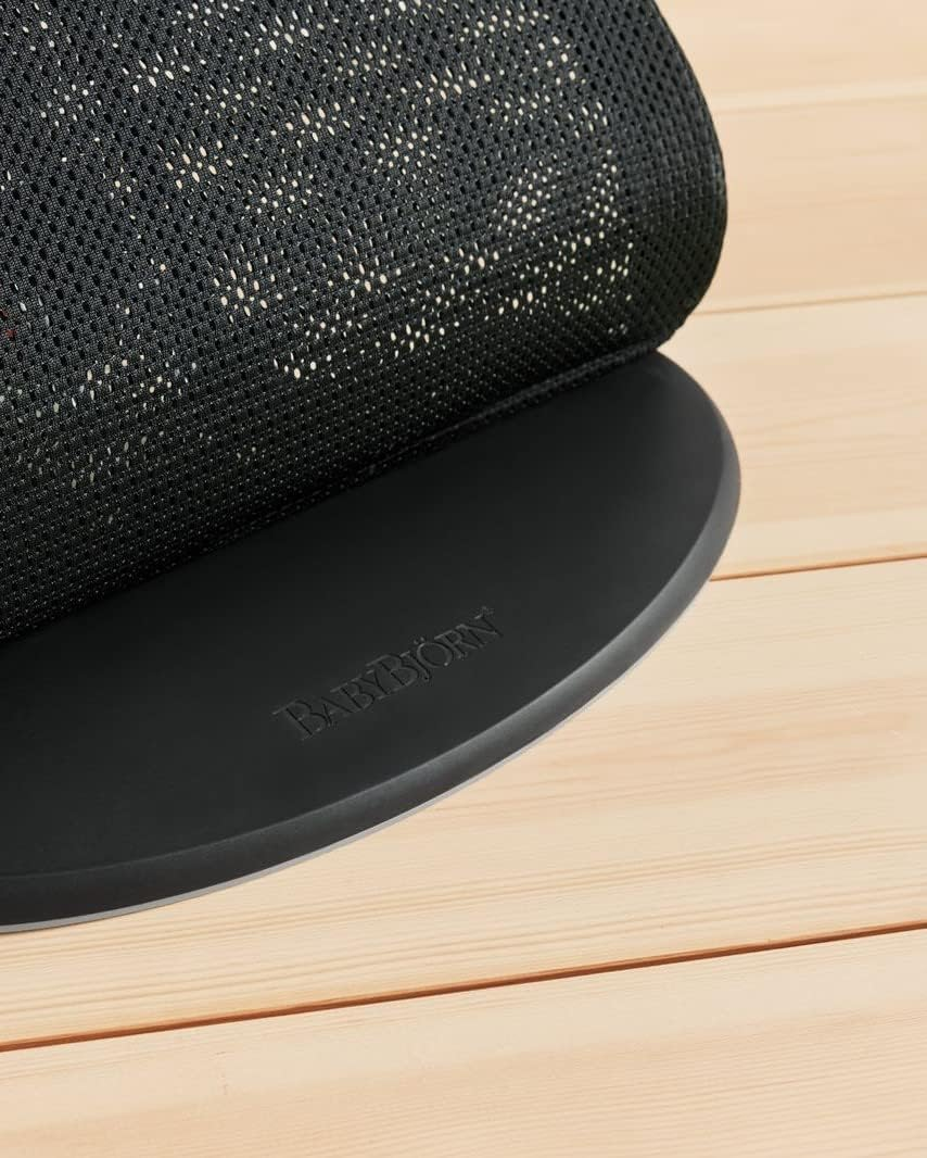 Babybj&ouml;rn Extra Fabric Seat for Bouncer, Mesh, Black image number 1