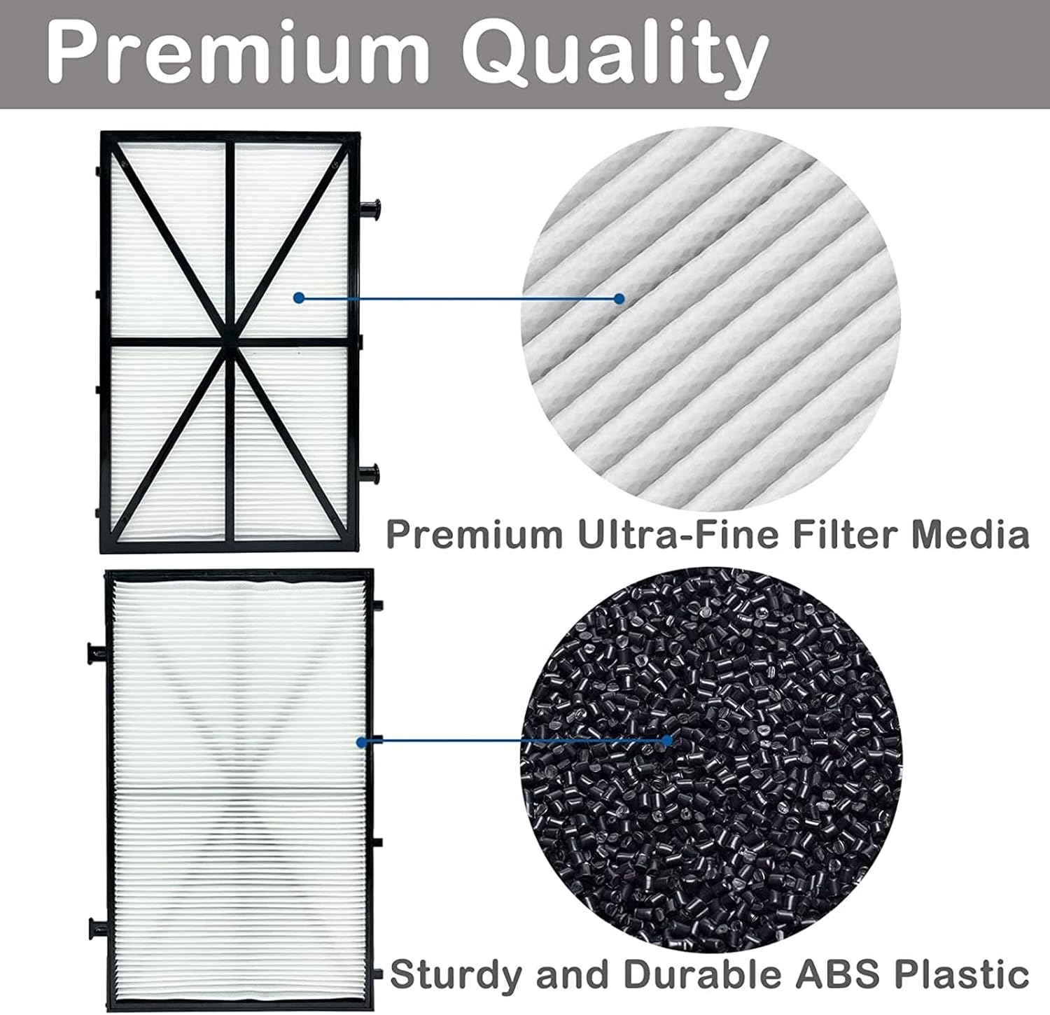 TOPINCN Efficient Pool Filter for XL C3 C4 Keeps Pool Spotless, 9991432 R4, ABS Material, 4Pcs image number 2