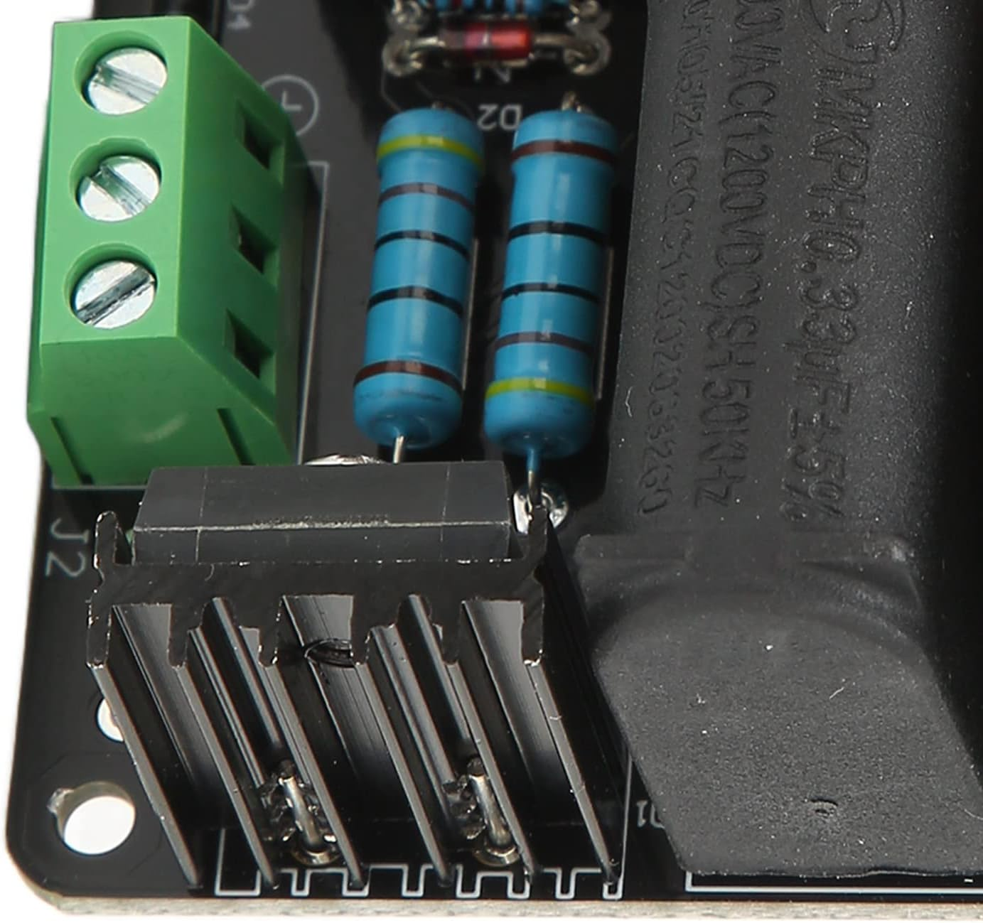 ZVS Performance Controllers Controlling Flyback High Voltage Source High Voltage Coil Feeding Source for DIY Player, Drive Module for Marx Generators with Low Heat Generation, Material: PCB, Enthusiac Settings, Quantity: 1X image number 6