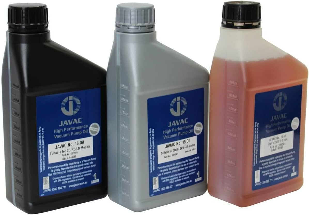 High Performance Vacuum Pump No. 15 Oil 1 Litre image number 1