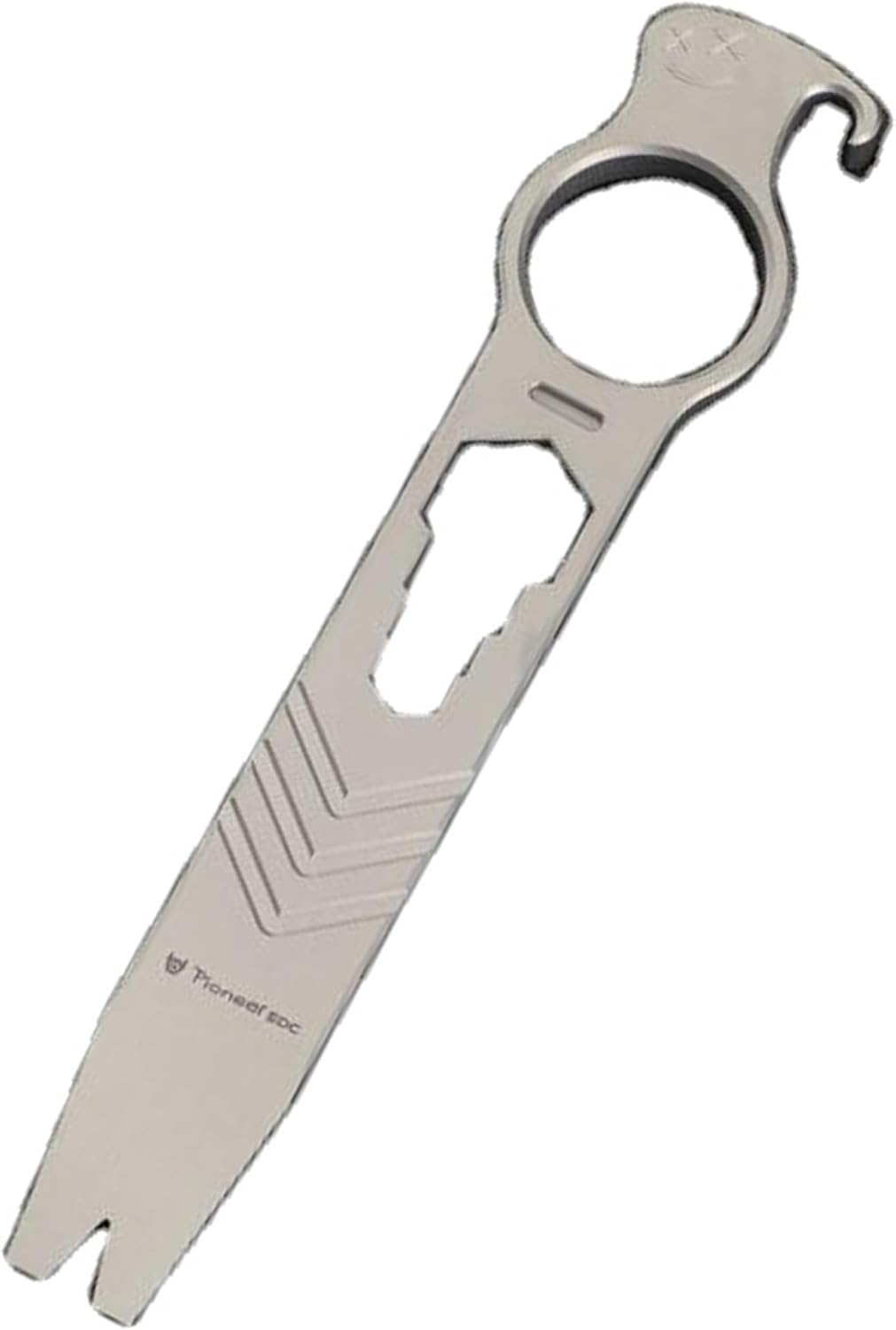 Hamans Titanium EDC Pry Bar Bottle Opener Crowbar Wrench Screwdriver Compact Size EDC Multi Tool