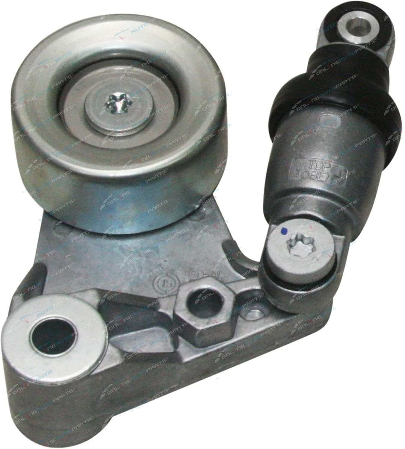 Drive Belt Tensioner Assembly for Nissan Patrol GU Y61 & Elgrand ATE50 4Cyl 3.0L ZD30DDT 1999 2000 2001 2002 2007 2008 2009 2010 2011 2012 2013 2014 2015 2016