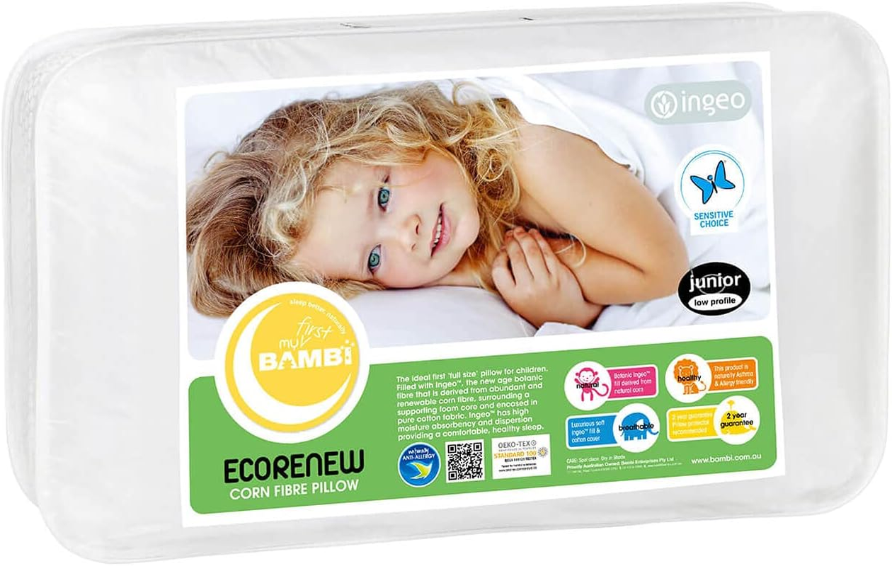 Bambi Ecorenew Corn Fibre Junior Pillow