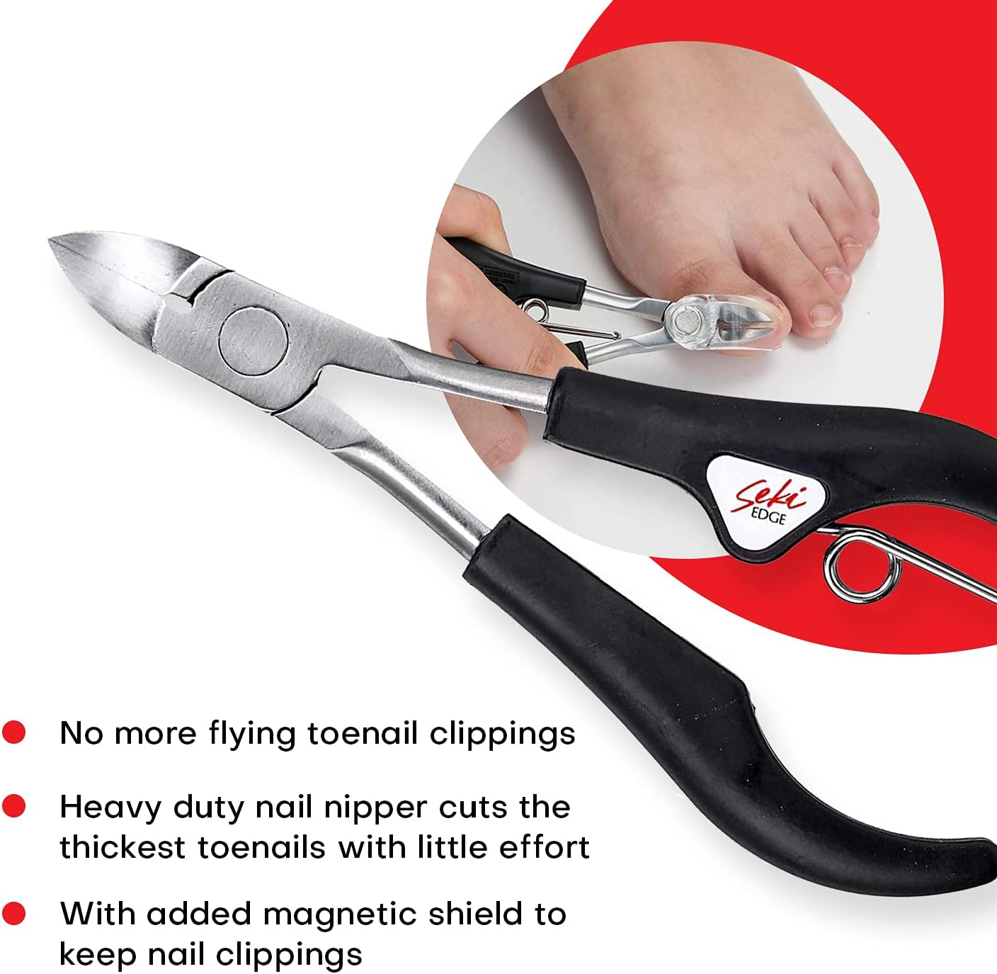Seki Edge Nail Nipper with Shield (SS-204) image number 4