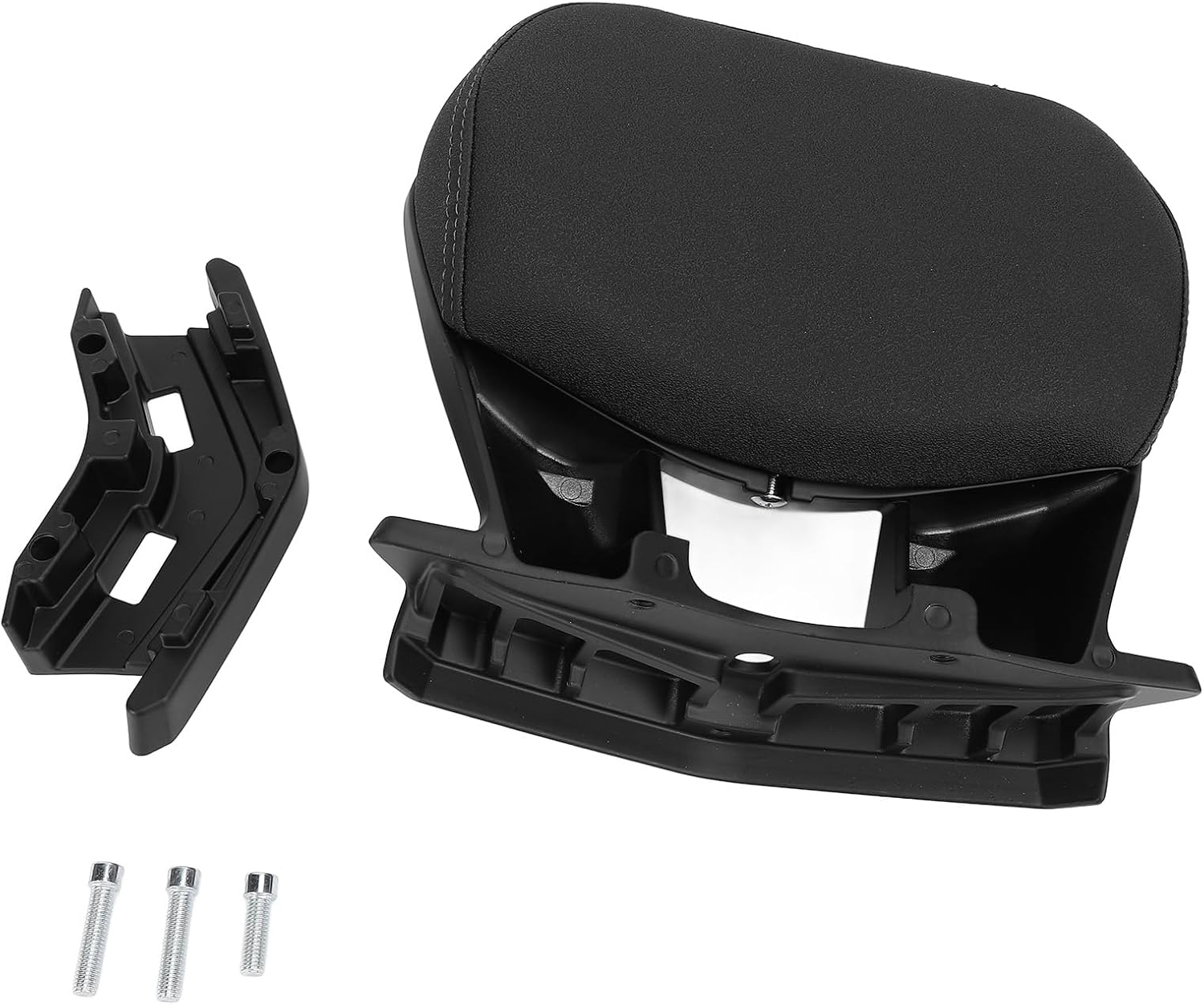 Jiawu Stylish Motorcycle Back Cushion Support Pad for NMAX 155 2020-2024, Comfortable Rider Backrest, Easy Installation image number 4