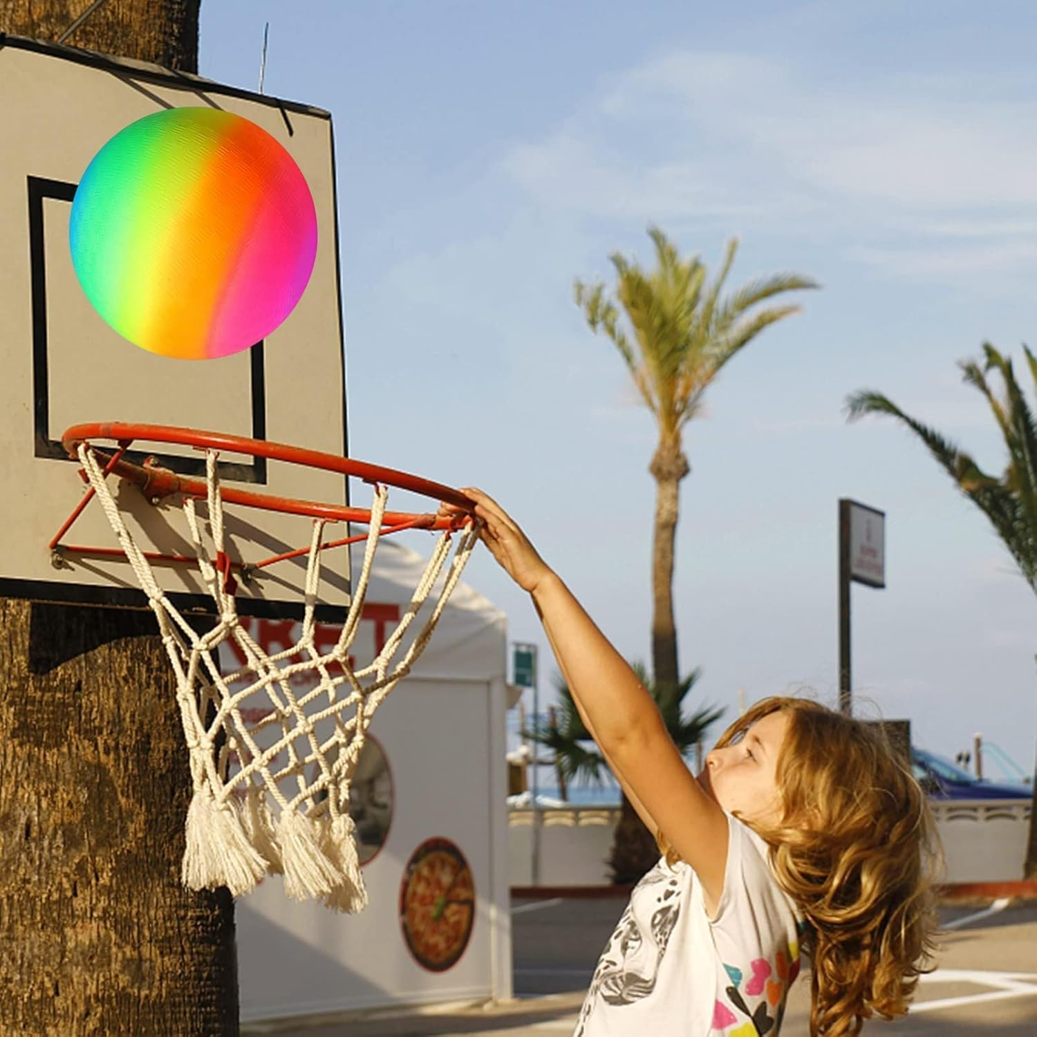 Playground Ball, 8.5 Inch Kickball for Kids Adults Indoor & Outdoor Dodgeball Handball Four Square Ball Schoolyard Game