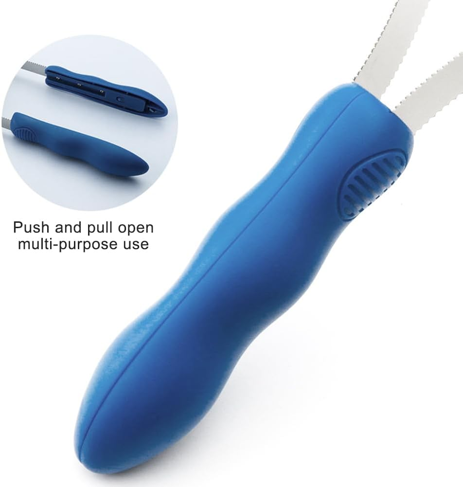 Dual Sided Shedding Blade, Dog Deshedding Loop Brush, Pet Dog Soft Touch Grip Handle Shedding Blade Cat Dual Sided Shedding Blade Dog Hair Brush Horse Shedding Tool image number 1