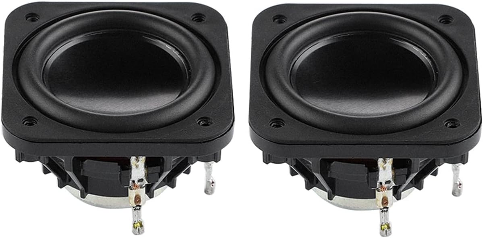 TGMGADANTV 2Pcs 2 Inch Portable Audio Full Range Speaker 4 Ohm 10W Sound Speaker Home Theater Loudspeaker Aluminum Bookshelf Speaker image number 4