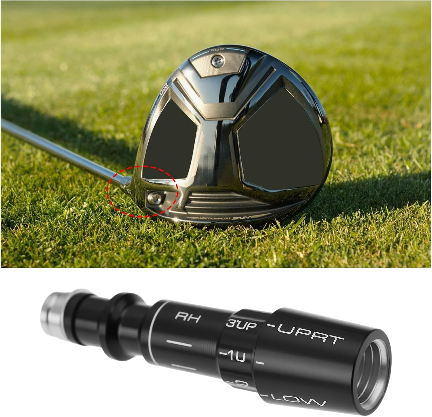 Create Idea 0.335Inch Golf Right-Hand Shaft Sleeve Golf Shaft Adapters Compatible with Mizuno ST-Z ST-X 220 ST200 ST190 image number 2