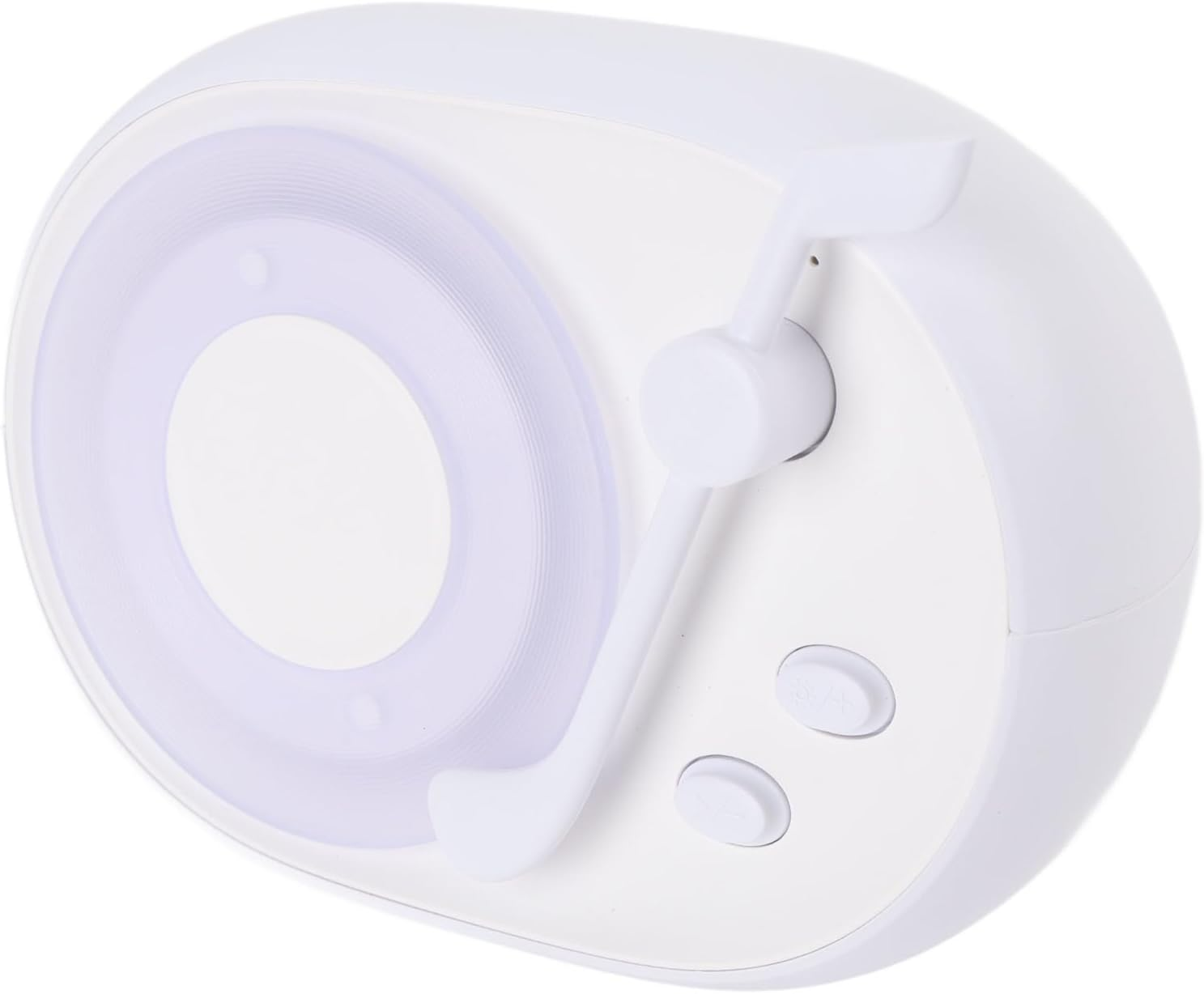 Cute Speaker, Mini Portable Speaker with Light, Retro Stylish Design, 1200Mah Battery Bass Enhancement Birthday Vintage Speaker for Bedroom (#2)