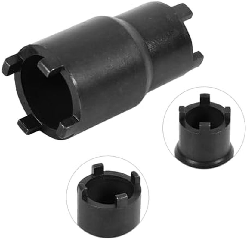 Tnfeeon 20Mm and 24Mm Universal Clutch Lock Nut Spanner Tool for CRF 600RR 450R 250L, Made of Chrome-Molybdenum Steel, Innovative Design with 4 Pegs, Easy Lock Nut Removal image number 3