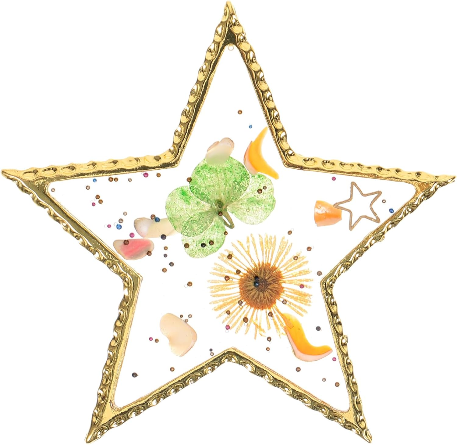 IWOWHERO Nail Art Palette Resin Nail Painting Mixing Pallet Multi-Function for Diy image number 5