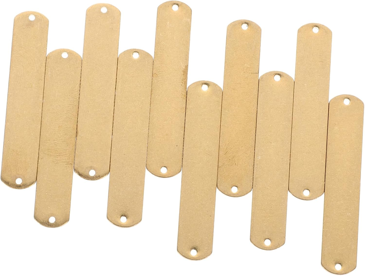 CANIGHT 10Pcs Key Labels Multi Function Hanging Tags for Luggage Identification Tear Resistant Blank Tags for Travel and Organization