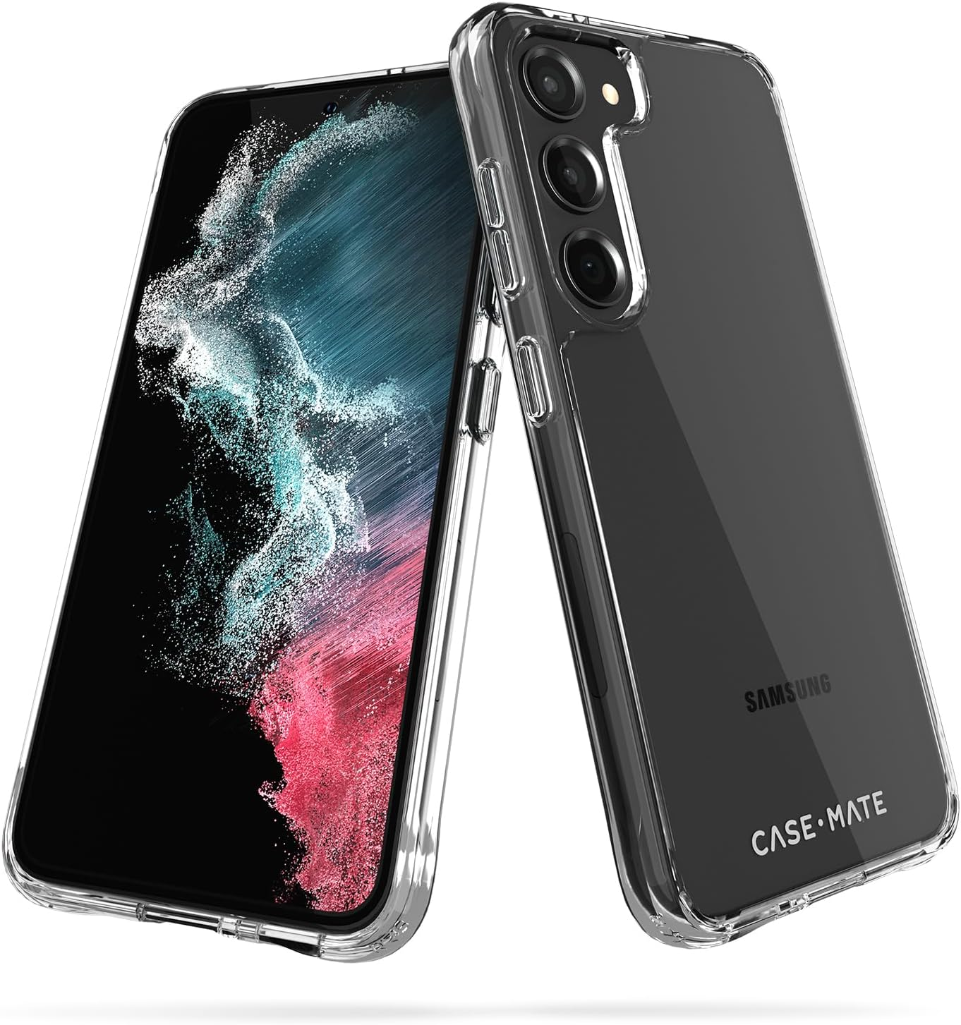 Case-Mate Samsung Galaxy S23 plus Case [6.6"] [12Ft Drop Protection] [Wireless Charging] Tough Black Phone Case for Samsung Galaxy S23 plus - Anti-Scratch Tech, Shockproof Materials, Slim Fit