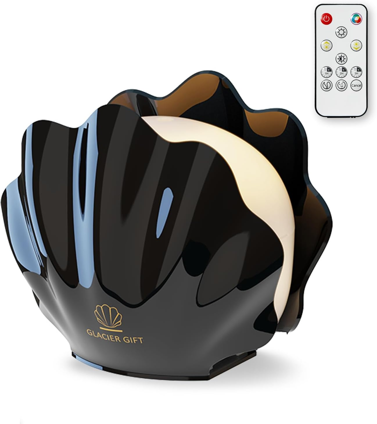 Essential Oil Diffuser 260ML, Aroma Diffuser with Remote Control Humidifier with 7 Colors LED Night Light for Bedroom Home Relaxation (White)