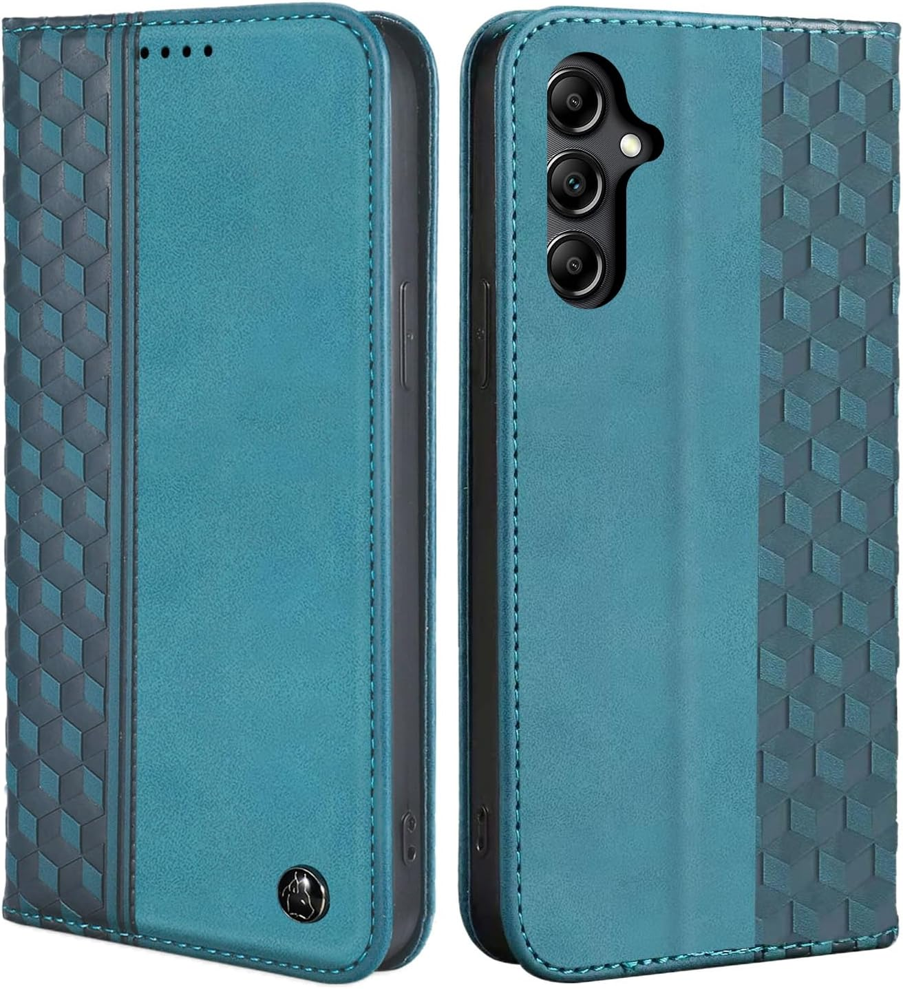 CXTCASE Case for Samsung Galaxy A35, Shockproof PU Leather Flip Folio Cover with Card Slots, Magnetic Wallet Case for Samsung Galaxy A35, Black