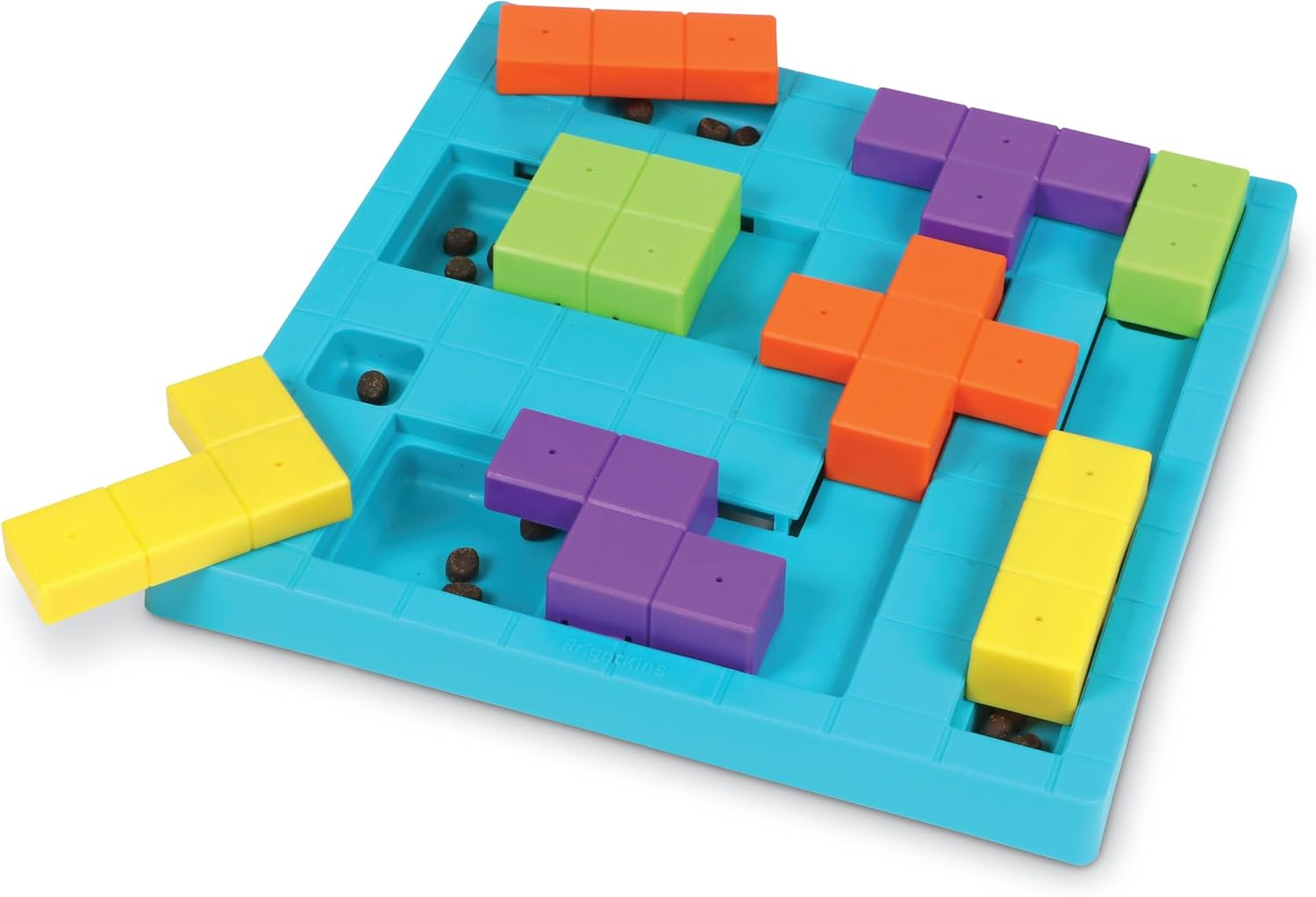 Brightkins LER9383 Dog Toy, Treats Mikke! DJ Puzzle, for All Breeds, Nosework, Snacks, Authentic