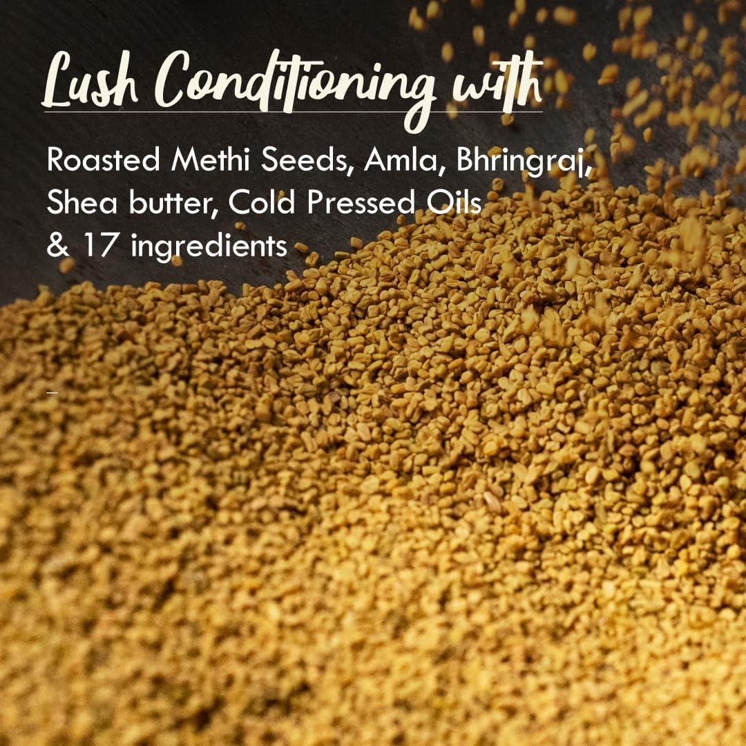 Nat Habit Men'S 8 Herbs Hair Revital Nutrimask - Hair Mask for Grey Hairs, Conditioning, Smoothening, Strengthen & Shine, Suitable for All Hair & Scalp Types (Pack of 2 X 40Gm) image number 2