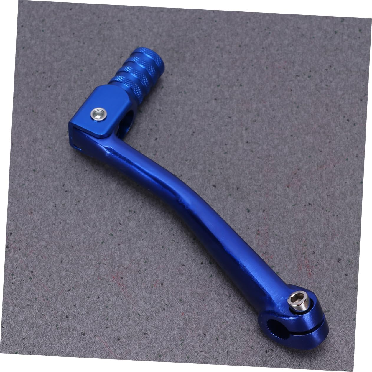 CNC Aluminum Folding Motorcycle Gear Lever Blue Motorbike Lever Folding ATV Dirt Bike Gear - Blue image number 4