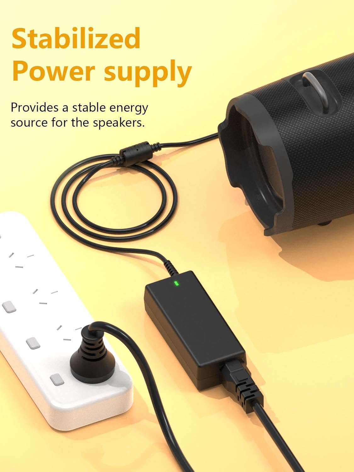 19V Bluetooth Speaker Charger Compatible with Jbl Xtreme & Extreme & Boombox 1 2 3,Harman Kardon Onyx Studio, Bose Soundlink, Brookstone Portable Wireless Bluetooth Speaker image number 3